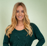 Suzann pulóver smaragd – Innova Fashion