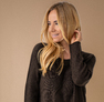 Suzann pulóver mogyoró barna – Innova Fashion – 2. kép