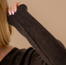 Suzann pulóver mogyoró barna – Innova Fashion – 3. kép