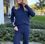 Sporty szett sötétkék – Innova Fashion – 2. kép