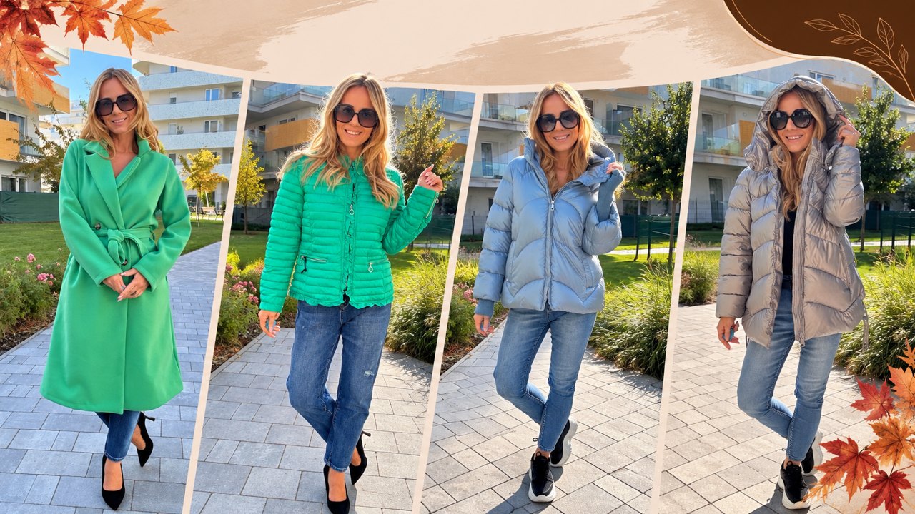 Női átmeneti kabát és hosszabb télikabát összehasonlítása – Innova Fashion